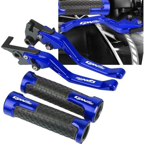 Motorcycle Clutch Brake Lever Handle Grips Adjustable Levers For SUZUKI GW 250 GW250 INAZUMA 20122013 2014 2015 2016 2017 2018