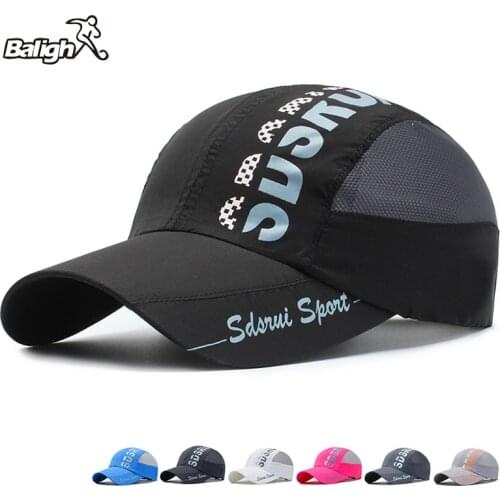 Balight Summer Mesh Hat Outdoor Men Women Tourism Sun Protection Hat Sports Riding Cap Quick-drying Breathable Climbing Cap