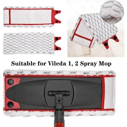Microfibre washable Refill Mopping Pads Floor mop Replacement for Vileda 1 2 Spray Mop for UltraMax reusable Mop Pad