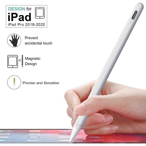 For Stylus Pen Apple Pencil 2 1 For iPad Pro 11 12.9 2018 2020 9.7 10.2 8th 7th Air 3 4 For iPad Pencil with Palm Rejection
