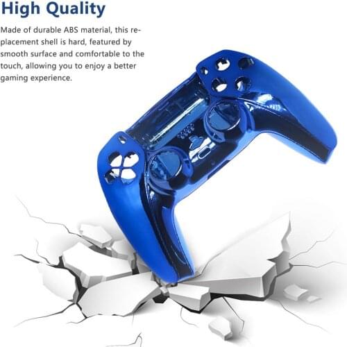 Slim Controller Cover Case Replacement Shell Cover With Full Buttons Set For PS5 DualSense