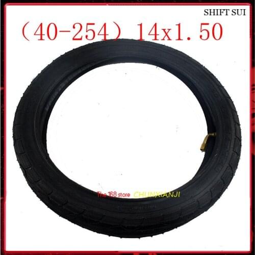 Bicycle Tyre (40-254) 14X1.50 Tyre Inner Tube Bicycle Fitting 14 Inch Tire Good Quality