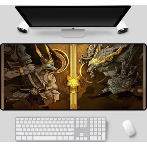 XGZ Exquisite large-size anime pattern table mat home cool mouse pad home computer laptop essential keyboard pad