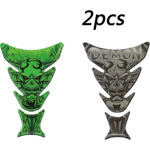 2PCS Motorbike Tank Protector Carbon Fiber moto racing car motocicleta stickers decals accessories