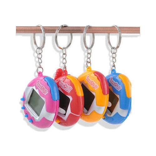 1pc Random Color 49 Virtual Cyber Digital Pets Electronic Tamagochi Pets Game Funny Toys Handheld Game Machine Gift For Children