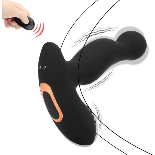 Anal Vaginal Stimulator Wireless Remote Control Sex Product Butt Plug Anal Vibrator 10 Frequency Prostate Massage