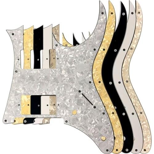 Pleroo Custom Electric Guitar Parts - For Ibanez MIJ RG350 EX Guitar Pickguard HH Humbucker Pickup Scratch Plate Multiple Colour