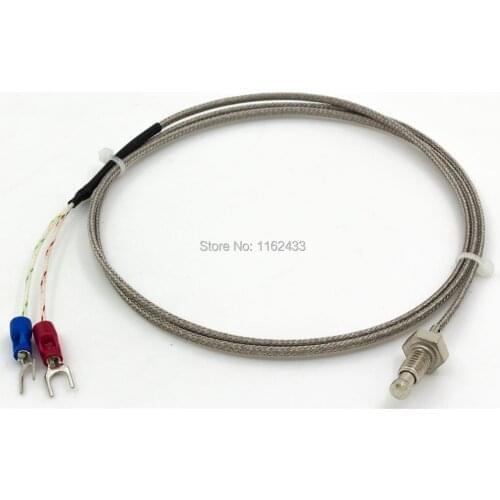FTARB01 K type M6 bolt head 0.5m metal screening cable screw thermocouple temperature sensor WRNT WRET