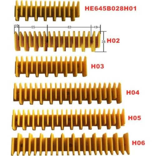 HE645B028H01/2/3/4/5/6 Demarcation Use for Hyundai Escalator 1 Pack=5 Pieces