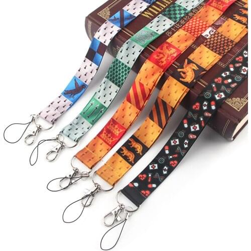JY257 Magic Academy Lanyard Keychain Greys Anatomy Lanyards for Badge ID Mobile Phone Rope Neck Straps Accessories Doctor Gift