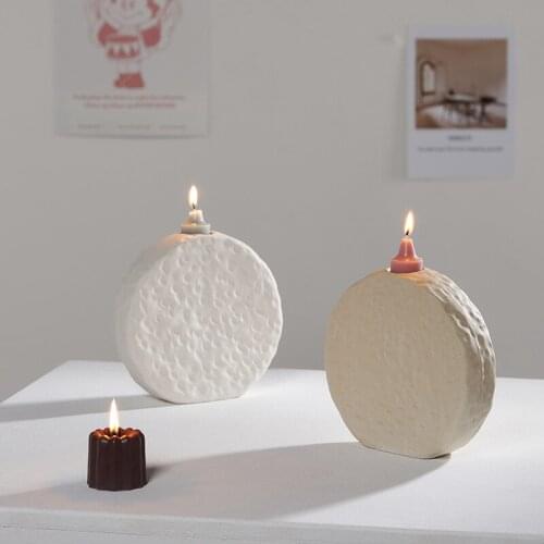 Ceramic Candlestick Candle Candlestick Home Household Ceramic Decoration B&B Shooting Props Nordic Vintage Home Decoration
