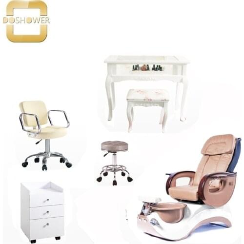 Doshower massage machine of spa pedicure chair with salon equipment