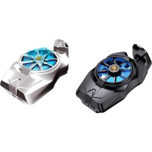 G2 Phone Cooler 3 Gear Adjustment Phone Radiator Cooling Fan for PUBG for iPhone12 Huawei Mate40 Xiaomi POCO X3