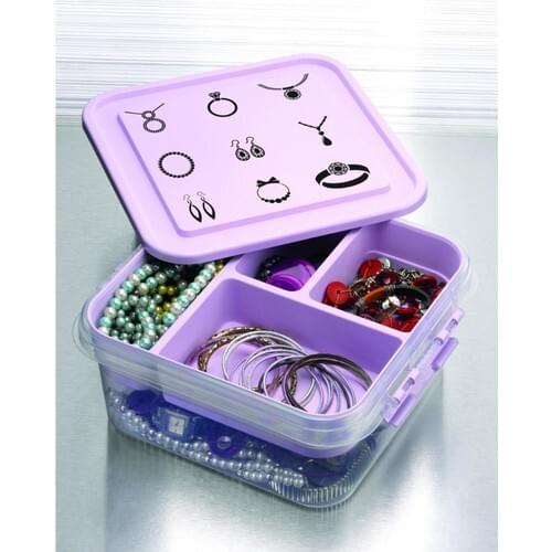Kumpazar Jewelry Sewing Box Storage Container-Hobby Box