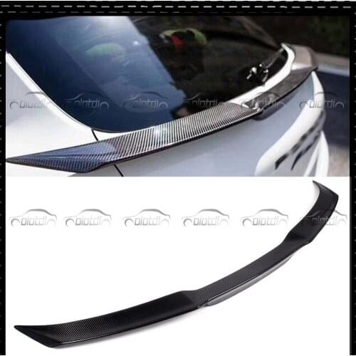Carbon Fiber Rear Trunk Lip Rear Wing Spoiler For Porsche Macan 2014-2020 Body Kit