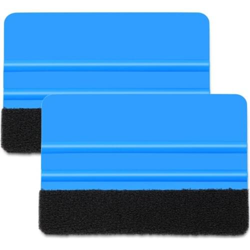 Vinyl Squeegee Carbon Fiber Film Car Wrap Tool Window Tint Tools Water Glue Remover Scraper Car Wash Accessories 99 x 72mm