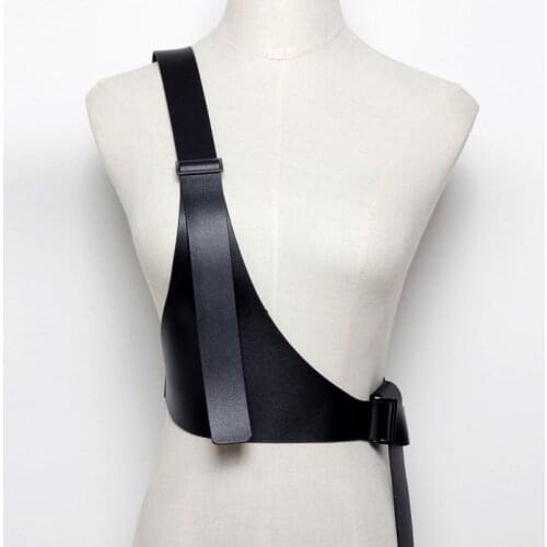 GAMPORL Leather Harness Women Bdsm Garters Clothing Harajuku Straps Suspenders Cage Sculpting Cage Fetish Adjustable Cosplay