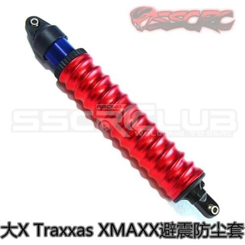 Shock Sleeves Absorber Dirt Dust Resist Guard Cover Waterproof Cap Shield for Traxxas X-MAXX XMAXX RC Car Part