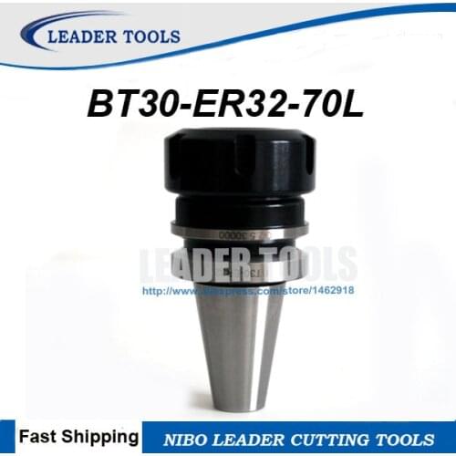 BT30 ER32 70mm CNC ER Collet Chuck,BT30-ER32-70L CNC Milling Toolholder Clamping Collet chuck holder For CNC Milling Machine