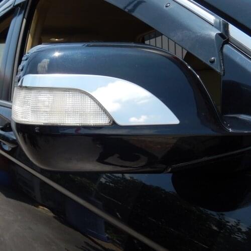 Stainless steel Rearview mirror anti-rub decoration cover trim for Honda CRV CR-V 3rd gen 2007 2008 2009 2010 2011 and Crosstour