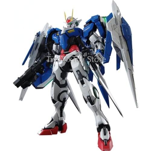 GAOGAO PG GN-0000 1/60 00 Raiser Gundam Mobile Suit kids Action Figure Educational Toys 30cm Anime Assembly Robot Model Juguetes