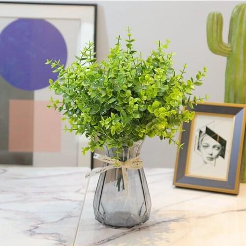 Simulation Plant Eucalyptus Leaf Home Decoration Simulation Green Plant Photo Shooting Props