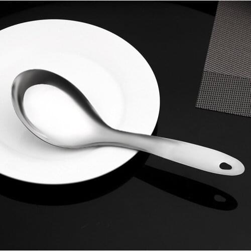 Stainless steel spoon household large non stick rice rice shovel restaurant meal meal rice ladle