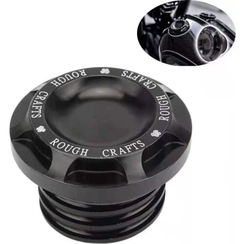 Motorcycle Fuel Gas Tank Cap Oil Cover for Harley CNC 883XL 1200 Sportster Dyna Softail Touring