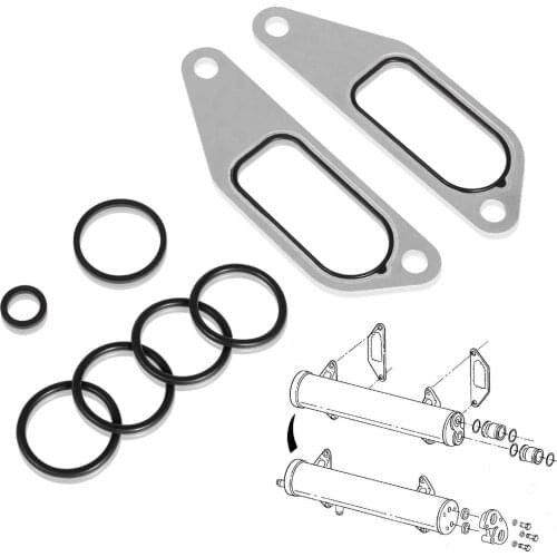 Chuang Qian Oil Cooler Mounting Kit for 1977-1993 International DT466/DT360 Truck Engine