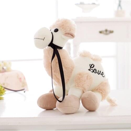 Nooer Cute Soft Camel Plush Stuffed Toy Creative Camel Plush Animals Doll Childrens Gift Kids Baby Toy Free shipping