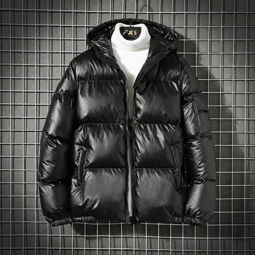 2020 New Waterproof Winter Men Parka Warm Winter Coat Woman Thicken Zipper Korean Streetwear Fashion Mens Jackets