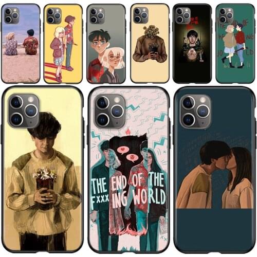 End Fing Fxxxing World Art Silicone Cover For Apple Iphone 12 Mini 11 Pro XS MAX X XR 6 7 8 Plus 6S 5 5S SE Phone Case