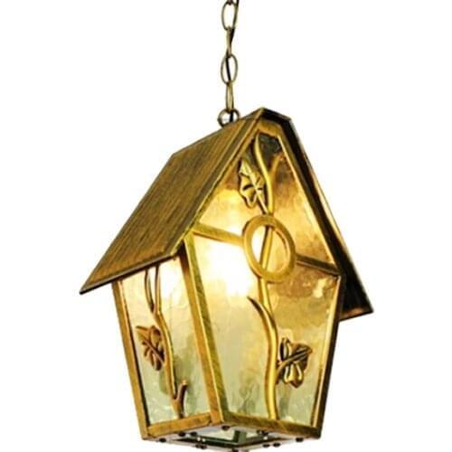 Outdoor chandelier outdoor courtyard balcony corridor aisle pavilion terrace garden villa waterproof pendant light