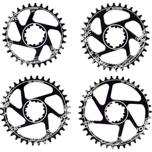 Bicycle Crankset Tooth Plate Mountain Bike GXP Single Speed Crank Chainring Gear 32T 34T 36T 38T Direct Mounting Disc Bike Parts