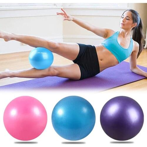 25cm Yoga Ball Exercise Gymnastic Fitness Pilates Balls Balance Exercise Gym Fitness Yoga Core Ball Indoor Training Equipment