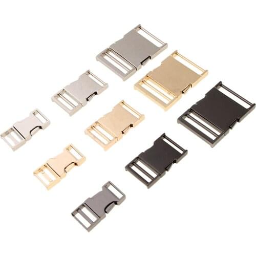 Antique Metal Bag Webbing Belt Buckle Clip Clasp Hardware DIY 19mm 25mm 38mm