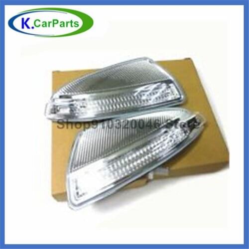 1649061300 Left Car Plastic Door Mirror Turn Signal Light 1649061400 Right Fit For Mercedes W164 ML300 ML350 ML450 ML500 08-14