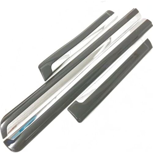 For Toyota Land Cruiser Prado FJ150 2010-2016 ABS Chrome Side Door Body Molding Cover Trim Car Styling 4pcs