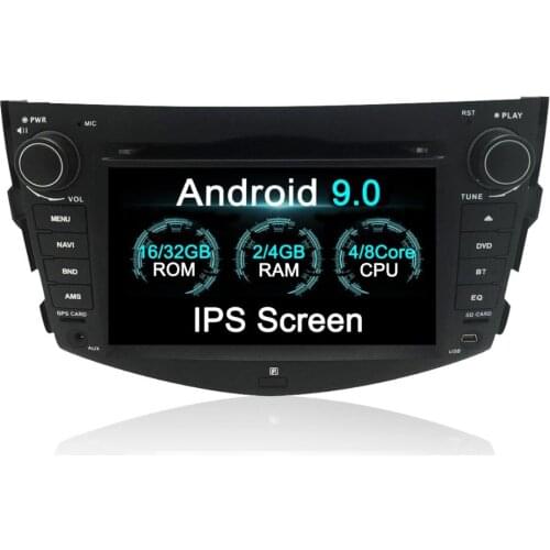 IPS 2 Din Android 9.0 car multimedia dvd player for Toyota RAV4 2006 2007 2008 2009 2010 2011 car radio vcd player