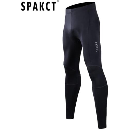 SPAKCT Cycling Pants Men MTB Bicycle Pants Ciclismo Tights Gel Pad Shock Absorption Breathable Elastic Trousers for Men