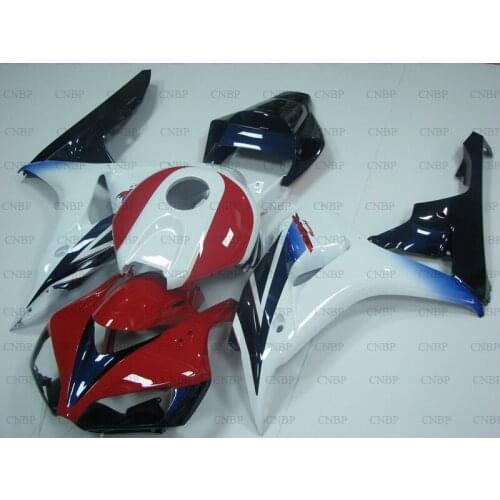 For Honda Cbr1000 RR 2006 - 2007 Fairing Kits CBR1000 RR 06 Abs Fairing CBR1000RR 07 White Red Black Fairing Kits