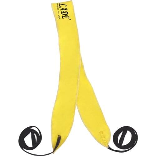 Flute Clarinet Sax Saxophone Oboe Cleaning Cloth Cleaner - Yellow