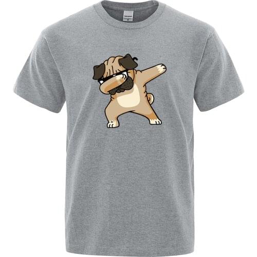 Men Tshirt 2021 Summer Short Sleeve T-shirts Brand O-neck Tops Printed Animal Dog Mens T Shirts Hip Hop Top Tee Shirt Harajuku