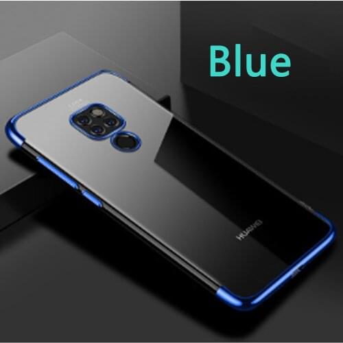Electroplated Silicone TPU Case For honor 8X 10 20 20 Pro P20 P20 Pro P30 P30 Pro mate 20 mate 20 Pro Mate 20X Phone Case