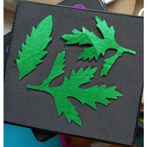 Leafl die for paper and quilting crafts 15.8mm thick 5.5x6inch SMR-FL0038