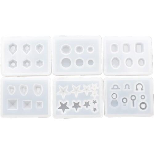 Tiny beads Silicone Mold earrings Resin Silicone Mould handmade DIY Jewelry Making epoxy resin molds