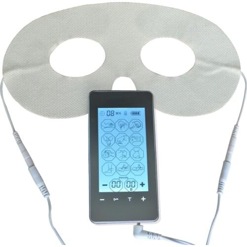 TENS Body HealthCare Digital Therapy Massager+1Pc Eletrotherapy Electrodes Eye Mask Pad For TENS Stimulation+1Pc Conducting Gel