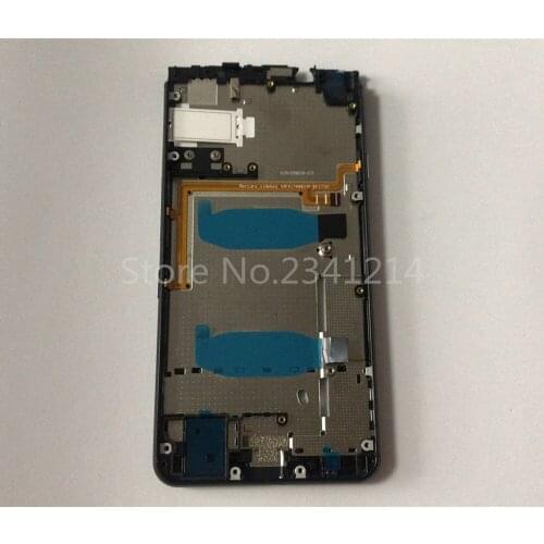 New Black Silver For BlackBerry Keyone DTEK70 Phone 4.5inch Shell Surface Replace Housings Frame Bumper