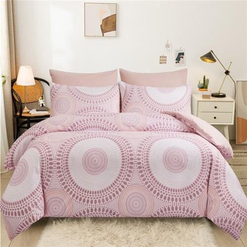 Housse De Couette Bohemian Style Duvet Cover Single Double Queen Size Comforter Cover Fashion Bedding Sets Wholesale