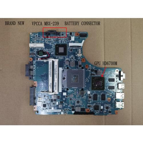 STOCK BRAND NEW MOTHERBOARD FOR SONY Vaio PCG-61711W VPCCA MBX-239 MAINBOARD V061 MAIN BOARD 1P-0113J00-8011 HD6700M GPU